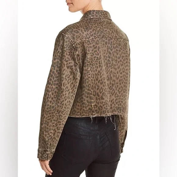 Pistola Denim Set, Leopard Print Jacket and Skinny Jeans, Size: XS/24 - Picture 10 of 10